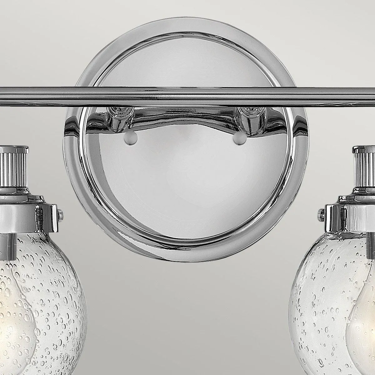 Netlighting Hinkley Poppy Bathroom Wall Lamp Polished Chrome IP44 in Grey 2