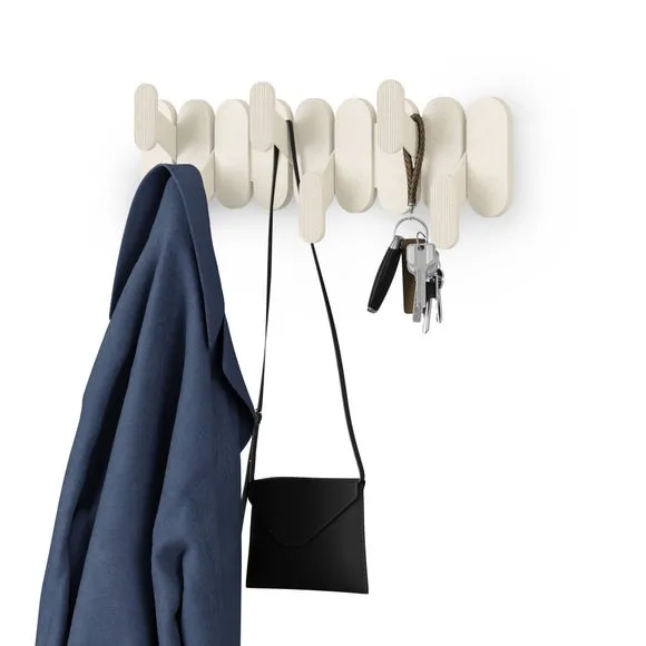 Umbra Tempo 6 Hook Wall Mounted Coat Rack 4