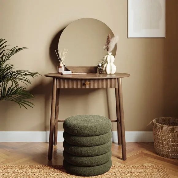 Jorja 1 Drawer Compact Dressing Table with Mirror