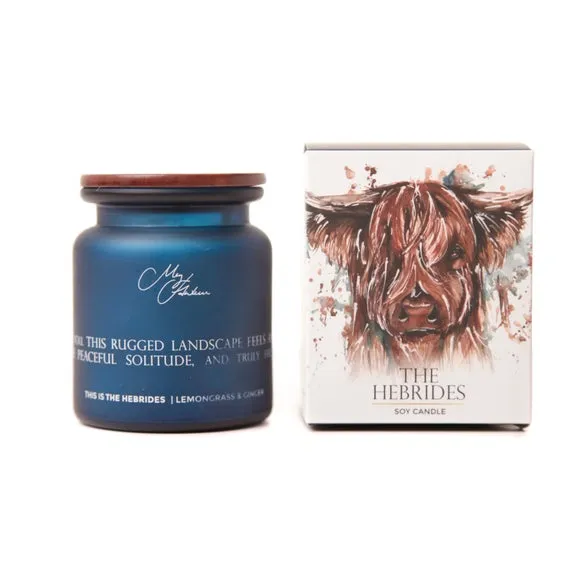 Meg Hawkins The Hebrides Highland Cow Soy Candle