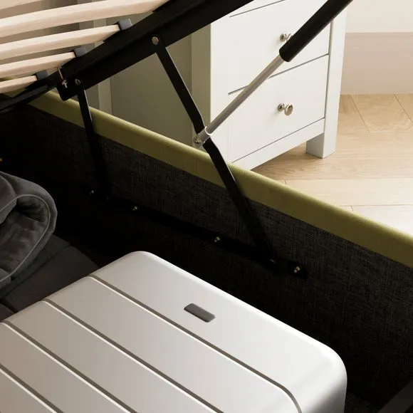 Maylee Velvet Ottoman Bed Frame 5