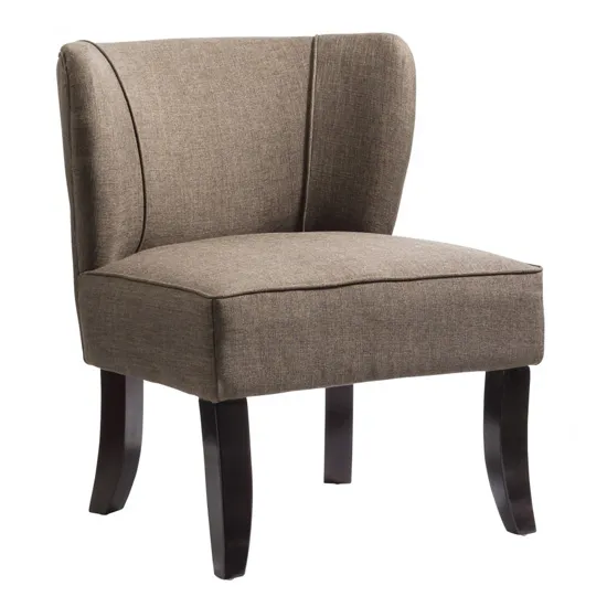 Bambrook Fabric Upholstered Bedroom Chair In Beige