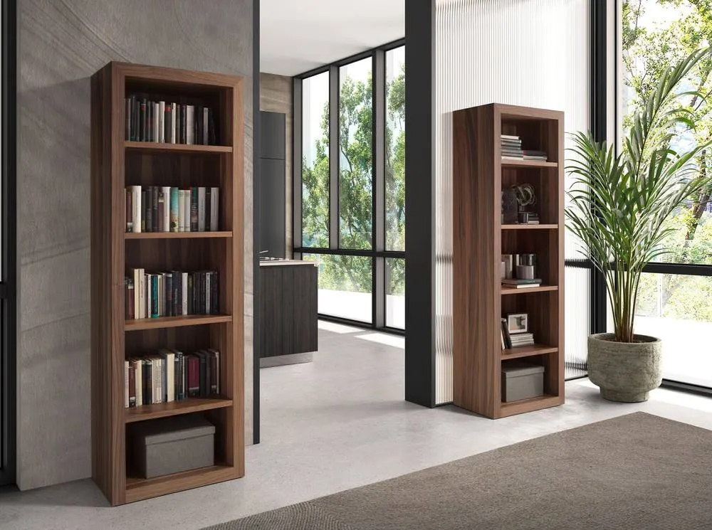 Angel Cerda Walnut Veneer Shelf 65x40x200 cm (Model ) 3