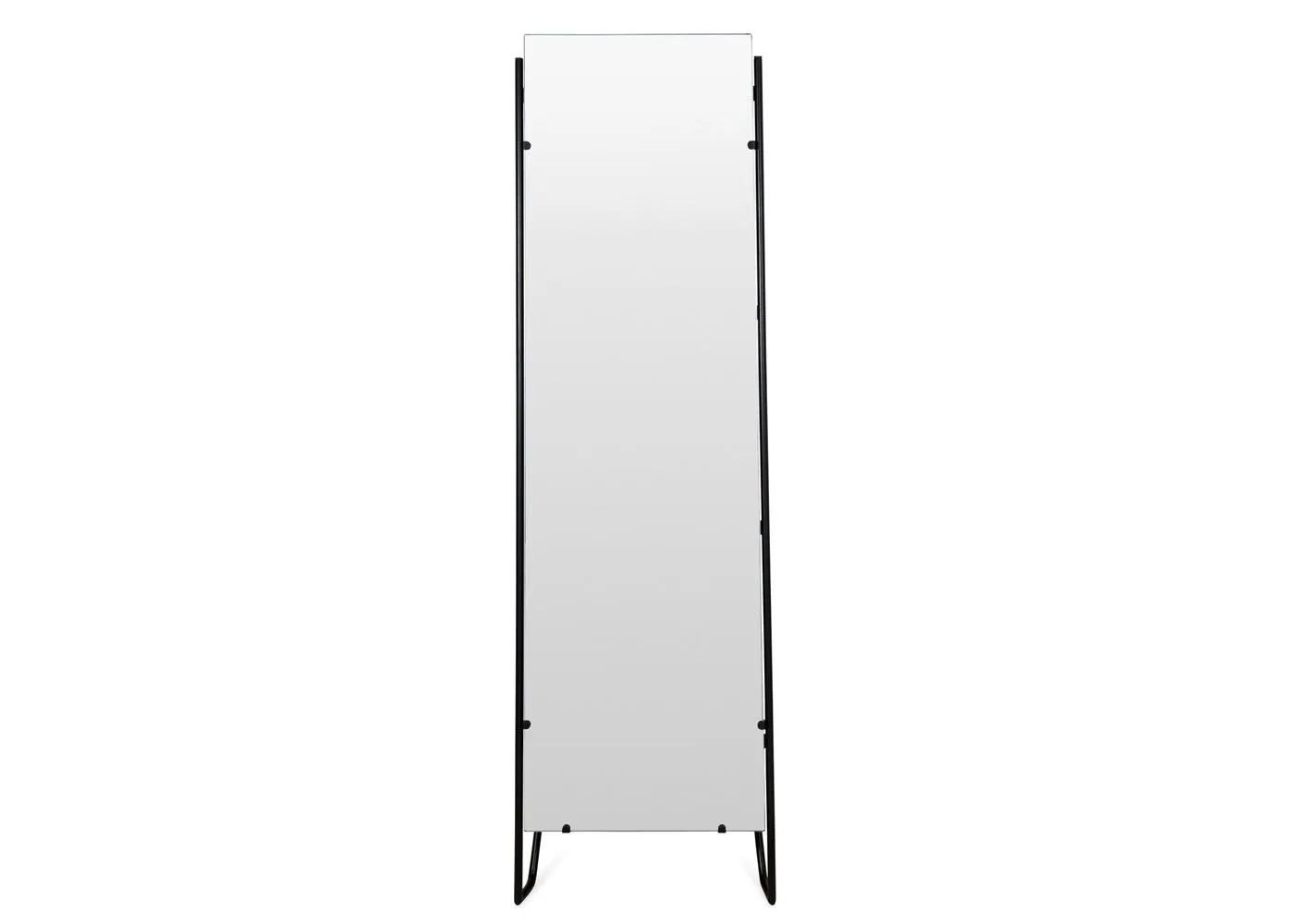 Heal's Brunel Lean To Mirror Dark Oak