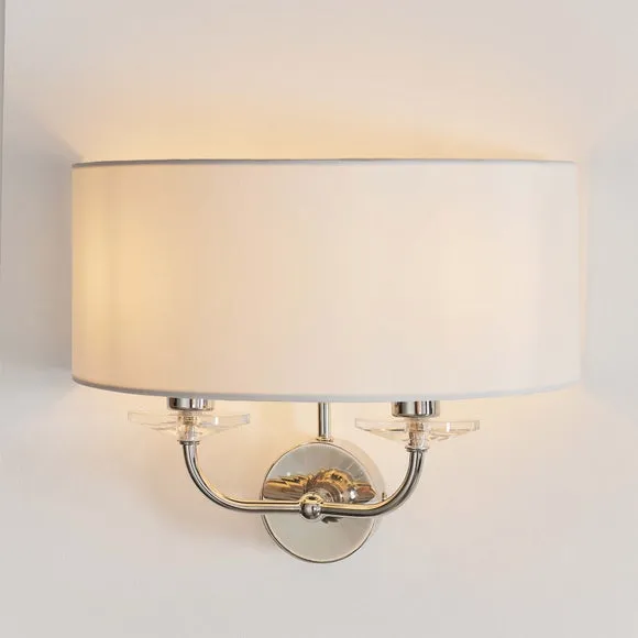 Vogue Katarina Crystal 2 Light Wall Light 4