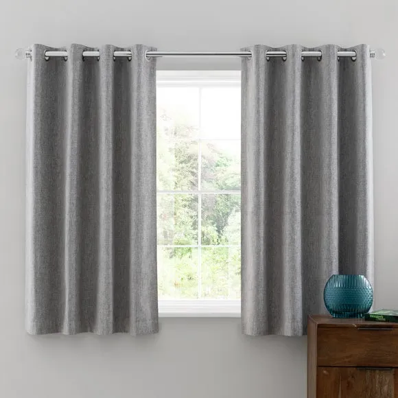 Oxford Chenille Eyelet Curtains 5