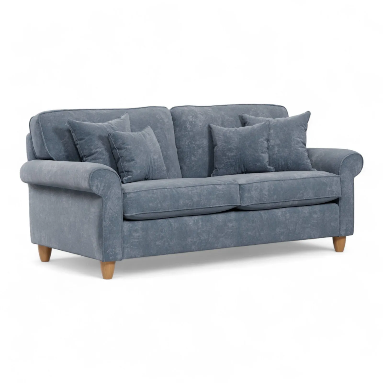 The Great Sofa Company Flora Medium Sofa Glory Steel in Dark Blue 2