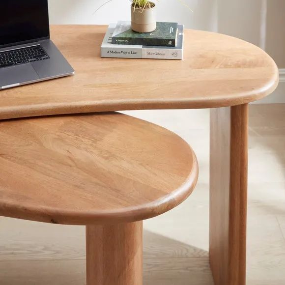 Ludo Swivel Desk, Mango Wood 5