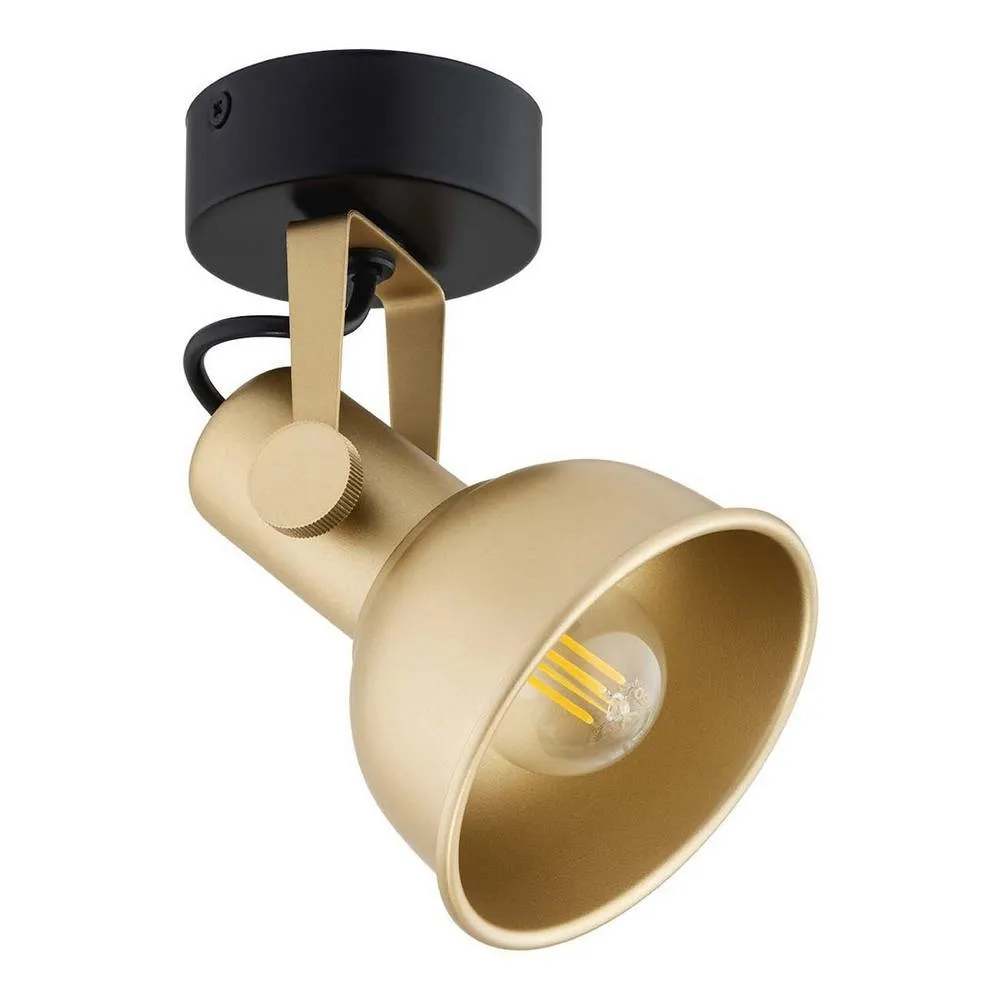 Netlighting Lenora Dome Wall Lamp Gold Black 4