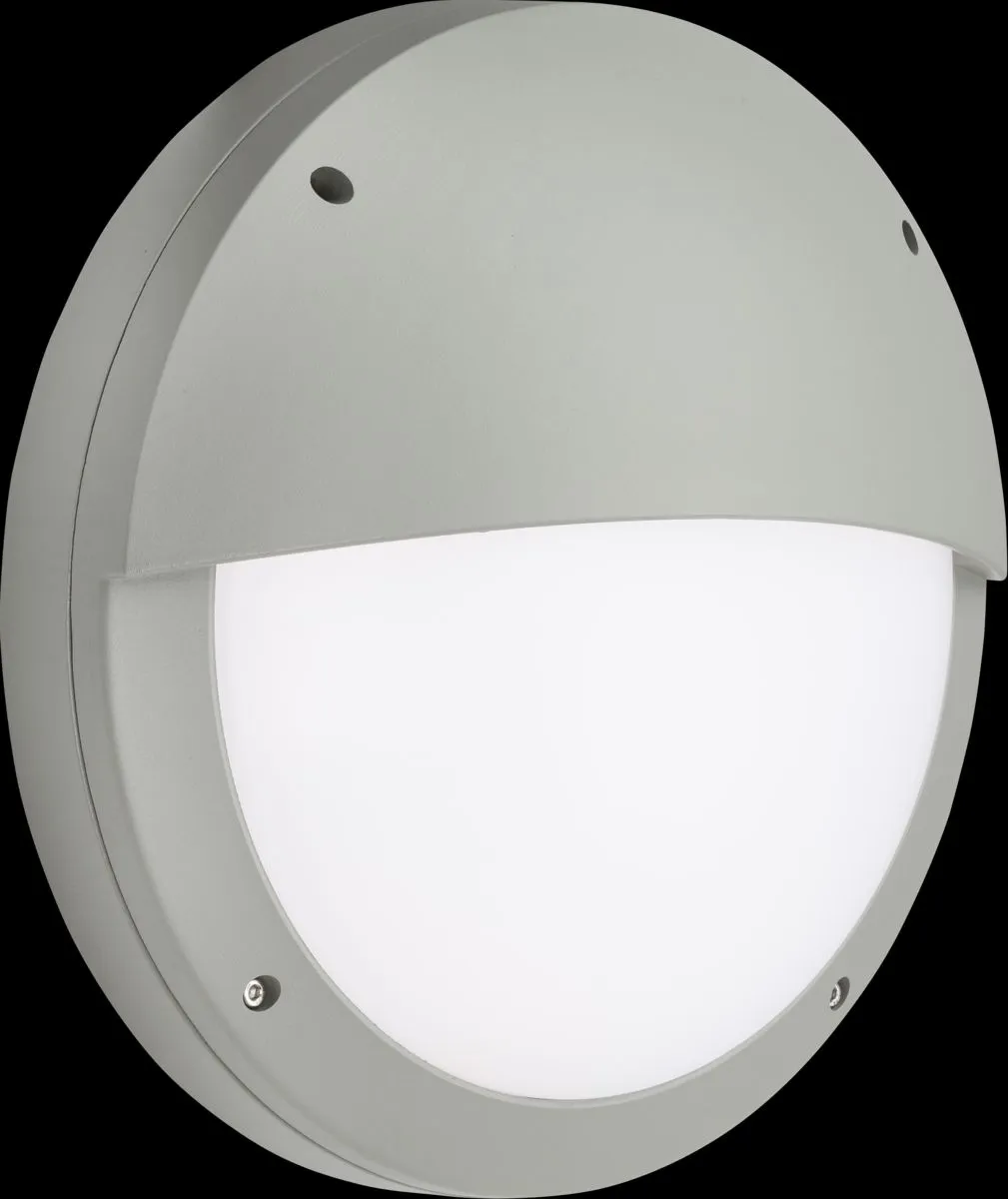 Netlighting LED Eyelid Bulkhead CCT with Microwave Sensor Grey 230V IP65 18W
