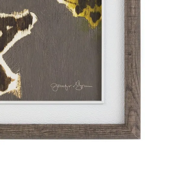 Cedar and Sage Set of 2 Statement Flora and Fauna Framed Canvases 5