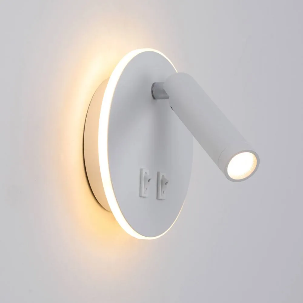 Netlighting Furla Reading Wall Light White 3000K Warm White 2xLED