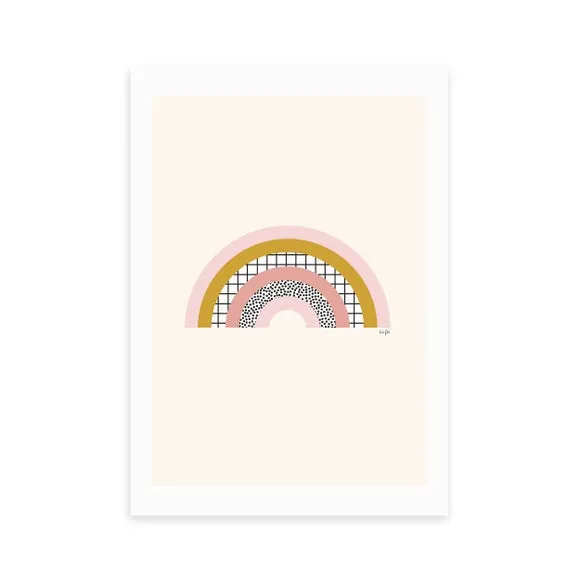 East End Prints Graphic Rainbow Print 2