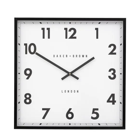 Cedar & Sage Buxton Square Wall Clock 5