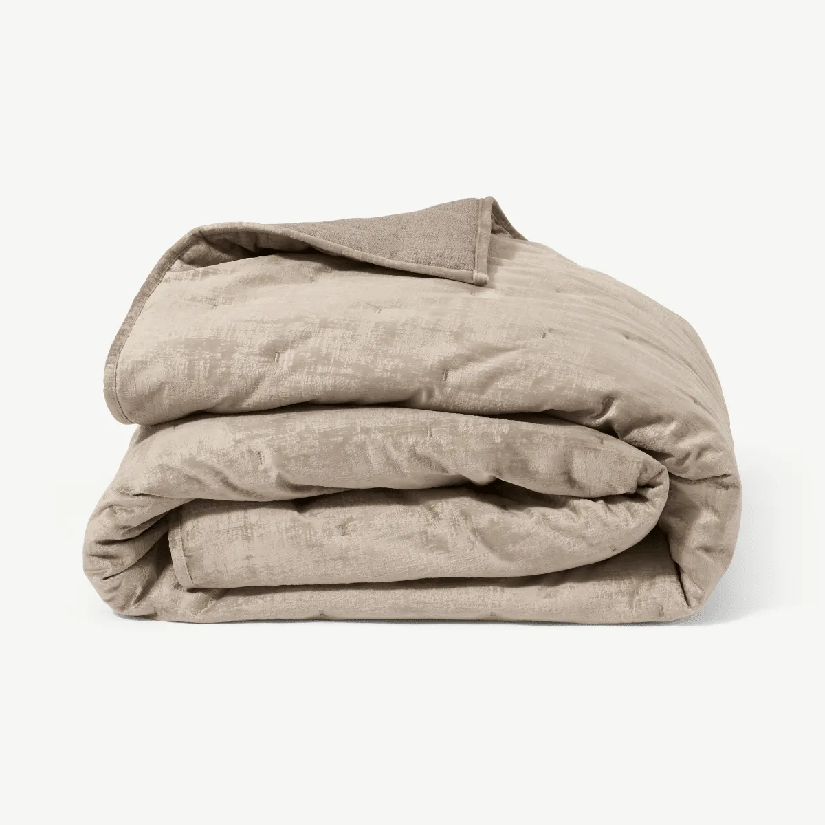 Tabitha Luxury Quilted Bedspread, 225 x 220cm, Mink