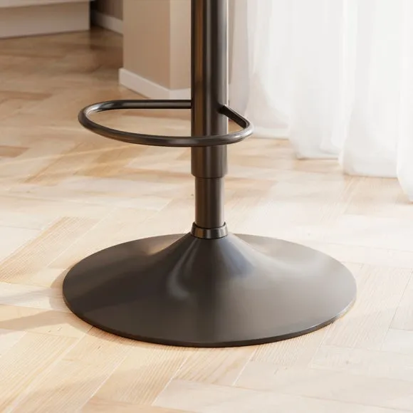 Taylor Gaslift Barstool, Natural Fabric 5
