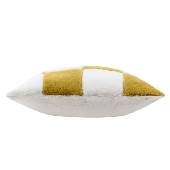 Heya Home Cozee Check Square Cushion 4