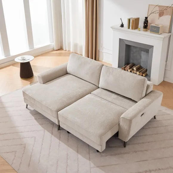 Ellon Power Roll Out 3 Seater Sofa Bed 3