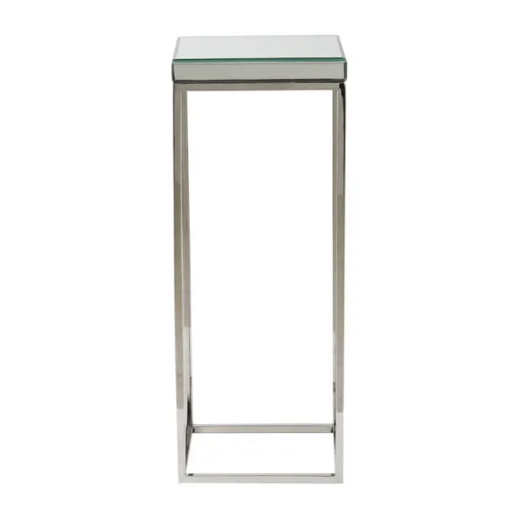 Elysee Square Side Table, Mirrored Glass 6