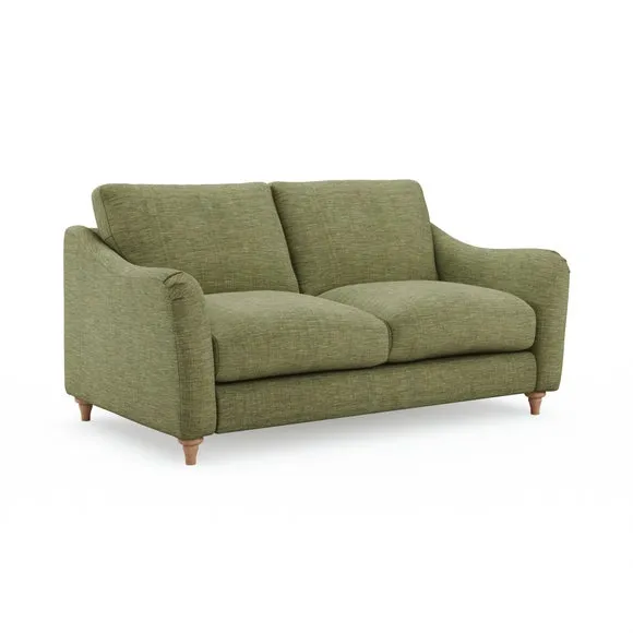 Hattie Slub Faux Linen 2 Seater Sofa 6
