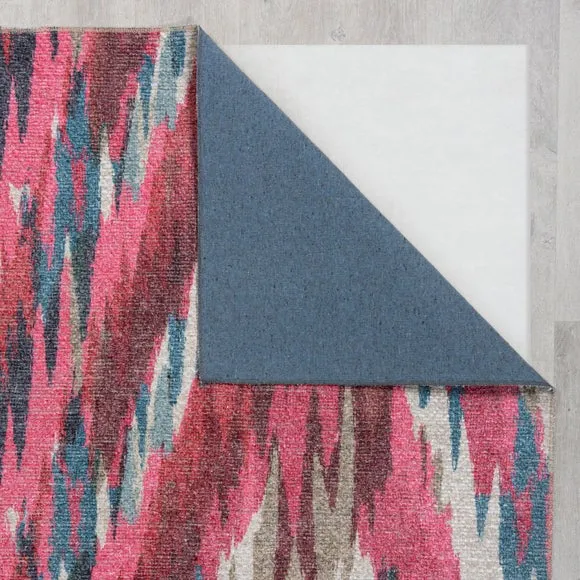 Ikat Abstract Washable Rug 3