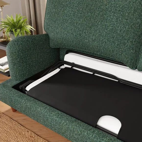 Beatrice II Blended Chenille 3 Seater Sofa Bed 3
