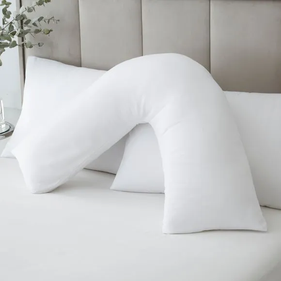 Hotel 230 Thread Count 100% Cotton Sateen V-Shape Pillowcase
