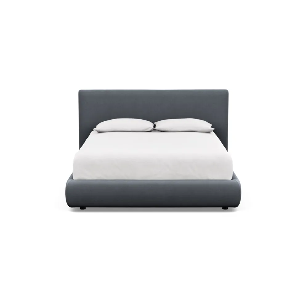 Heal's Alba Storage Bed Double Siena Cotton Shale Grey 1