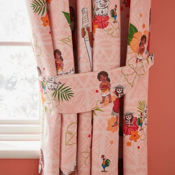 Disney Moana Blackout Eyelet Curtains 4