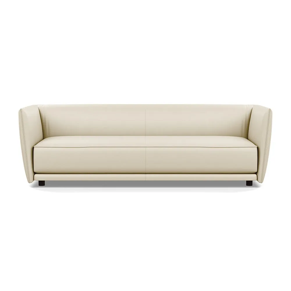 Heal's Valley 4 Seater Sofa Grain Storm Walnut Stain Feet 1