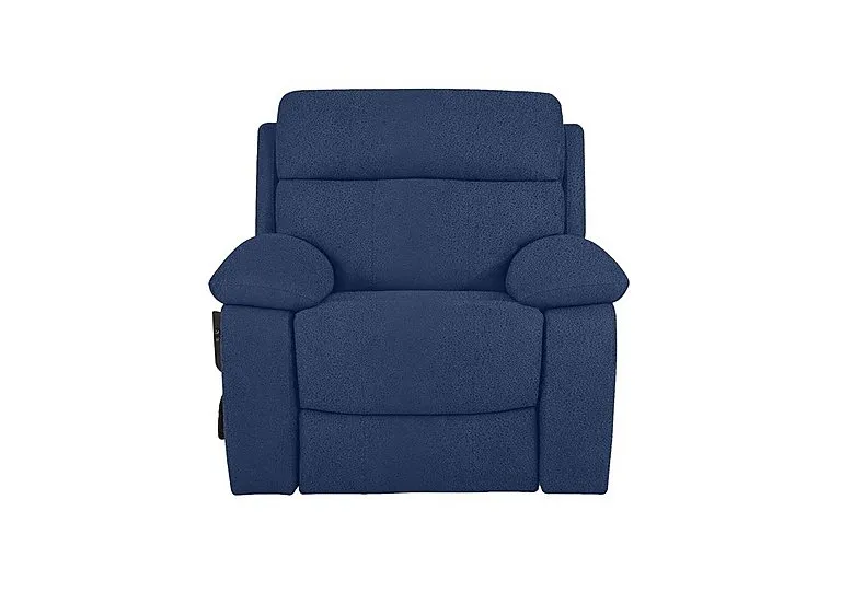Moreno Fabric Lift and Rise Chair - Blue