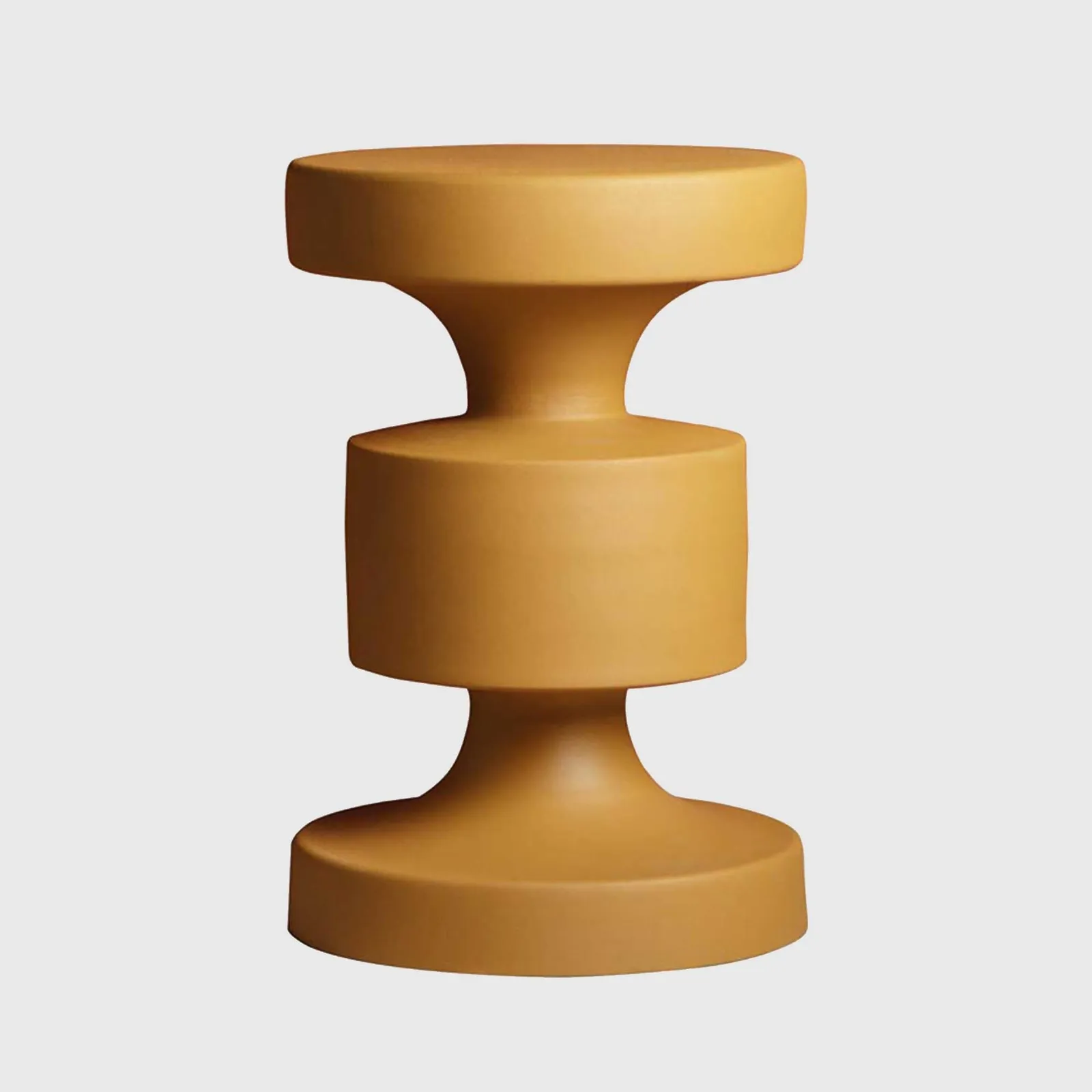 Ochre Side Table, Round, Yellow Metal | Barker & Stonehouse 2