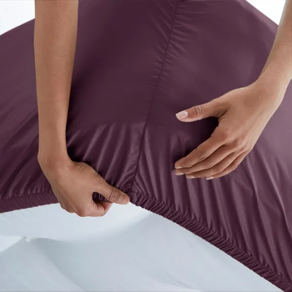 100% Egyptian Cotton 220 Thread Count True Grip® Fitted Sheet 3