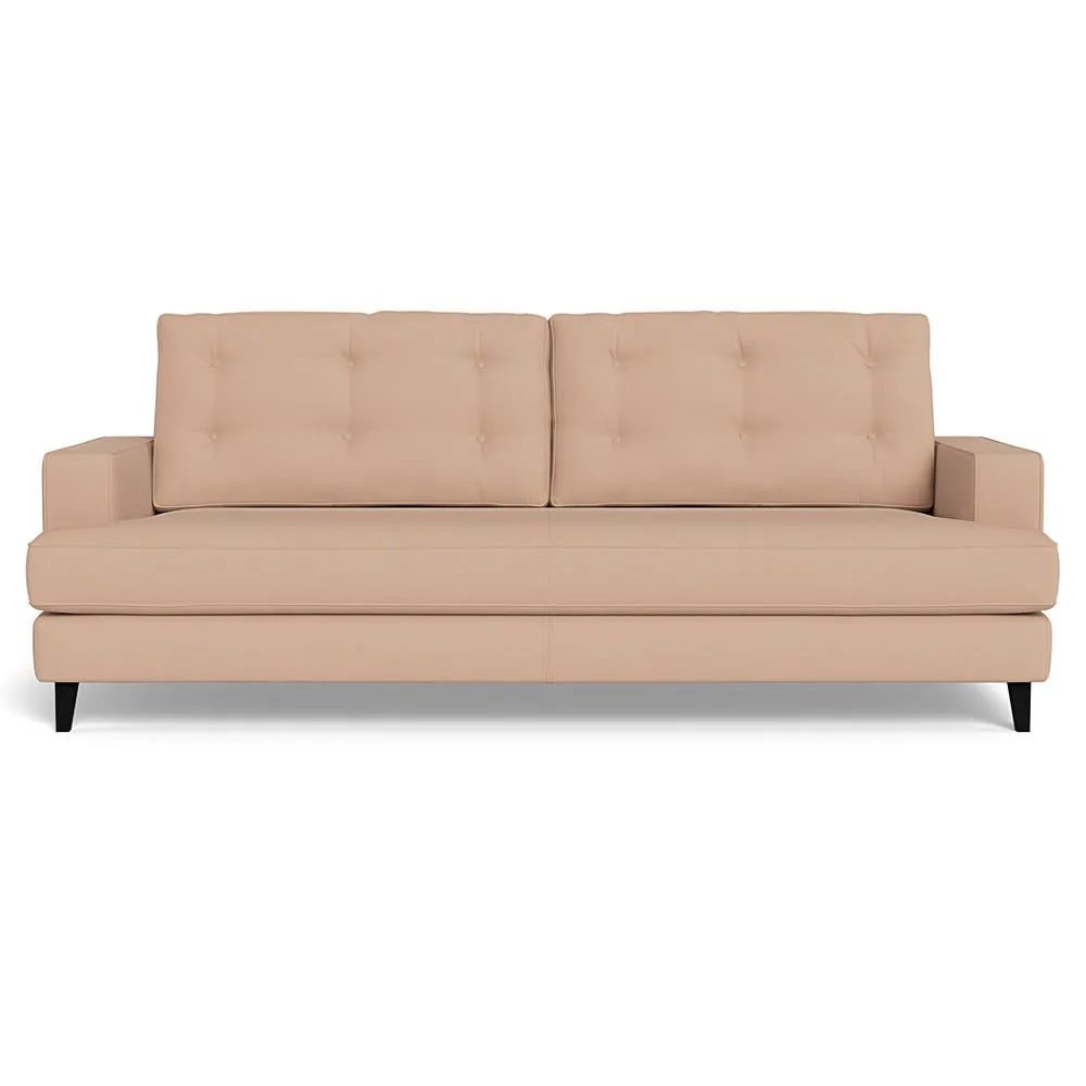 Heal's Mistral Right Hand Facing Corner Sofa Capelo Linen-Cotton Rosedale Black Feet 1