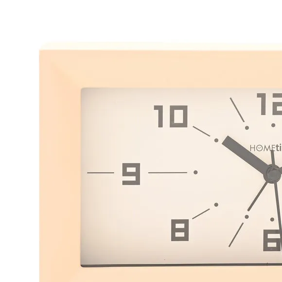 Hometime Rectangle Analogue Alarm Clock 3