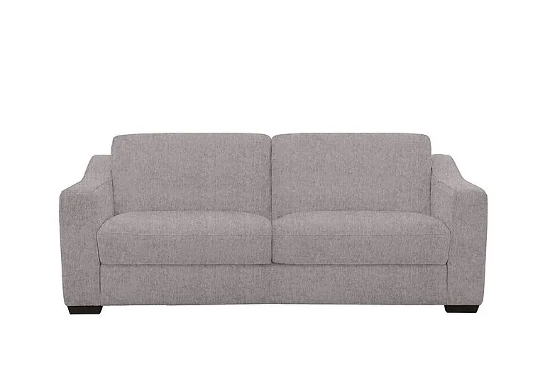 Optimus Space Saving Fabric Sofa Bed with Memory Foam Mattress - R27 Pewter