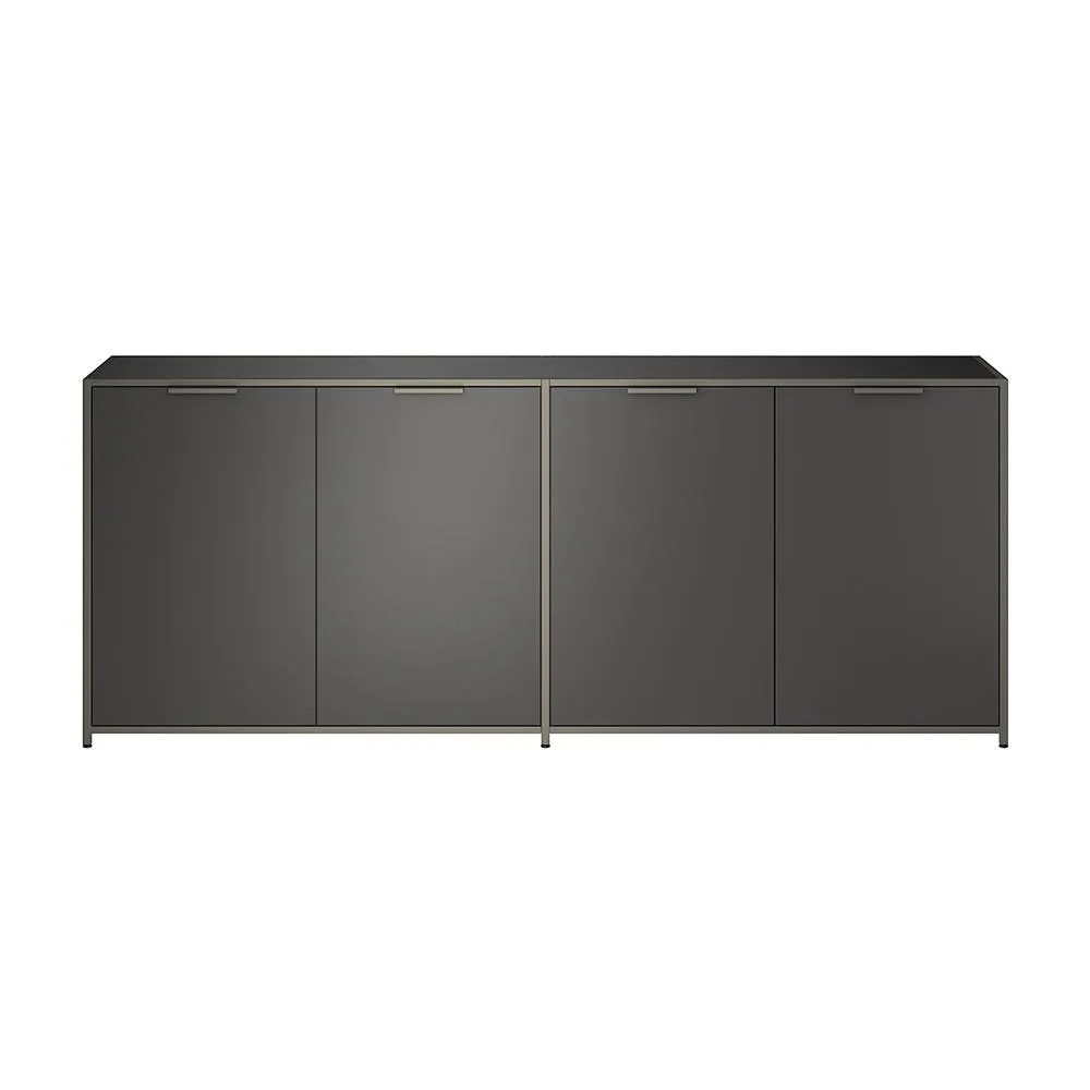 Ligne Roset Dita Sideboard Plomb Lacquer Bronze Frame 2