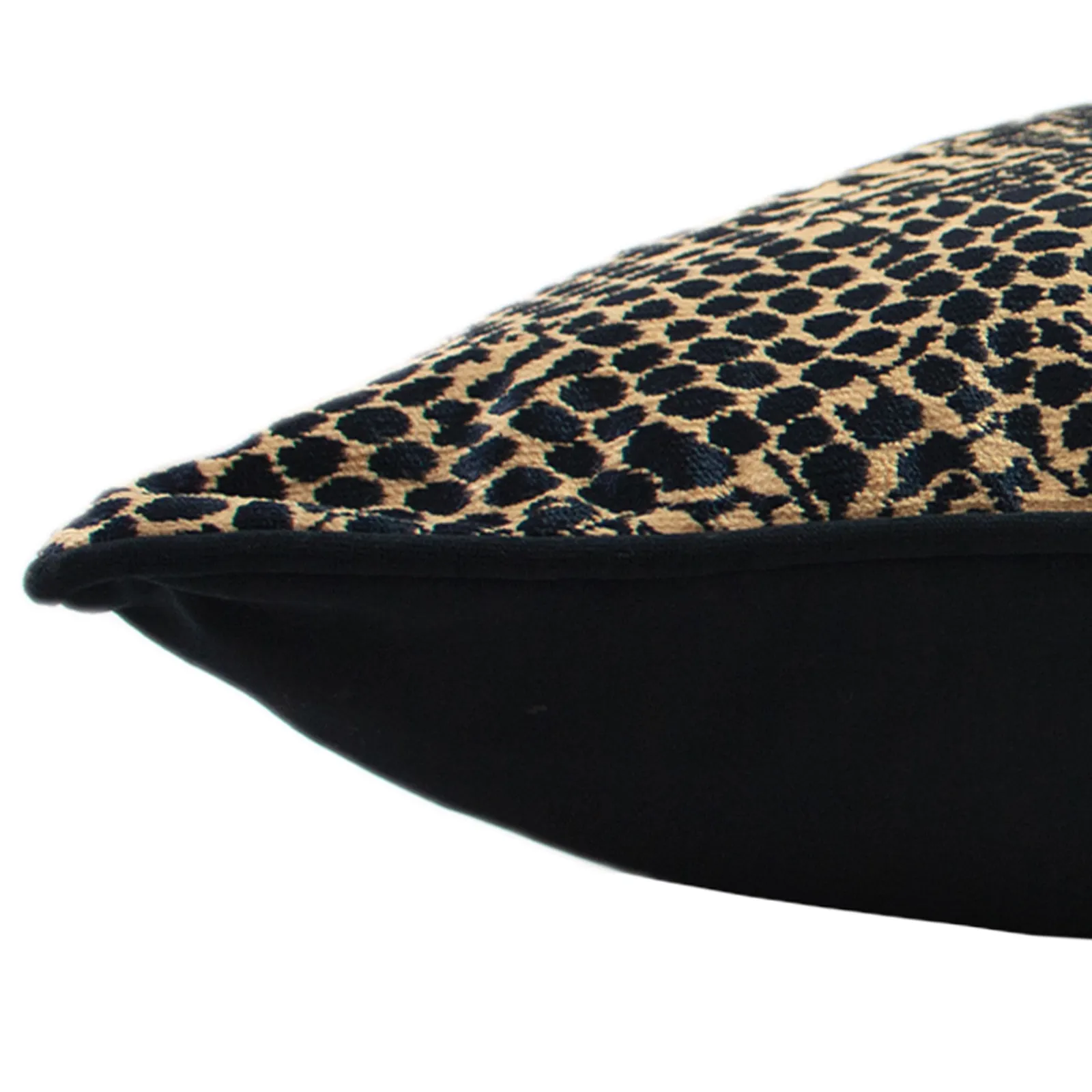 Paoletti Python Animal Printed Cushion in Gold 4
