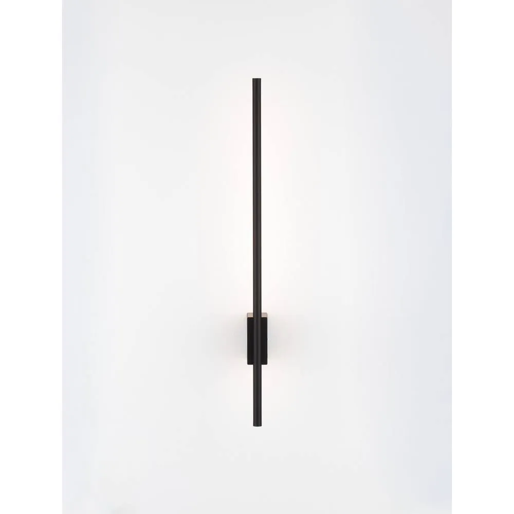 Netlighting Tien Integrated LED Wall Lamp Sandy Black LED 10W 342lm 3000K 3