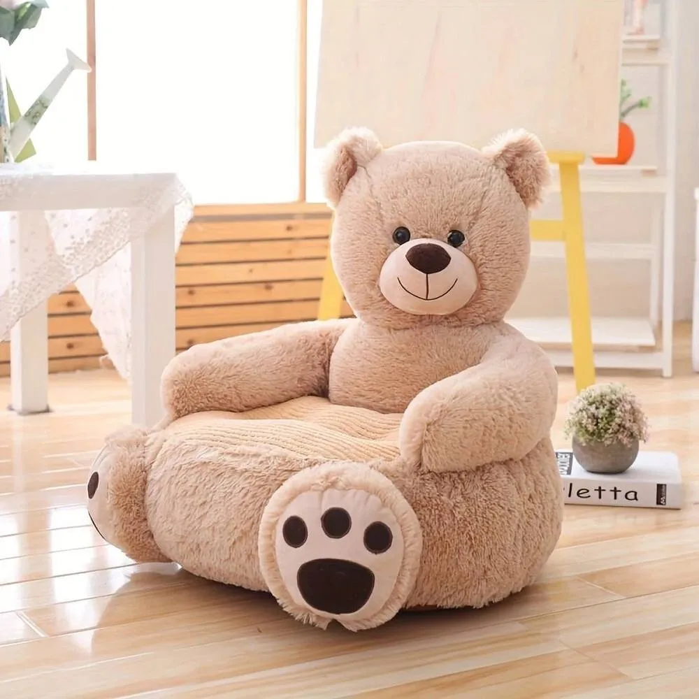 SPETLEK Plush Sofa Seat Brown Bear Soft Chair