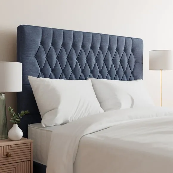 Luxury Linen Chesterfield Headboard 1