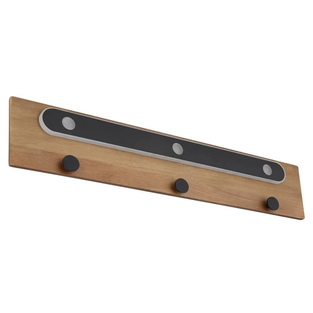 Netlighting Chasey Integrated LED Wall Lamp Matt Black LED 3000K 2