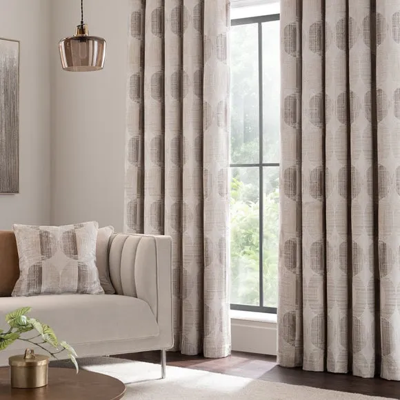 Orion Cut Velvet Eyelet Curtains 4