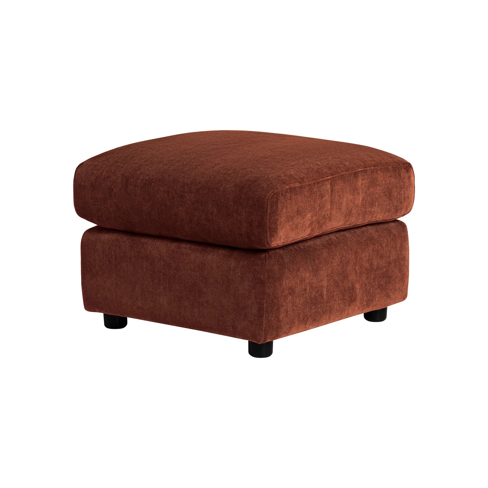 Montgomery Footstool, Red Fabric | Barker & Stonehouse 5