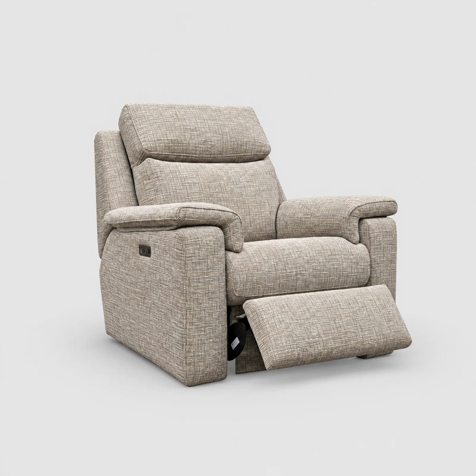 G Plan Ellis Elec Rec Recliner Chair With Hr+Lumbar Usb Fabric | Barker & Stonehouse