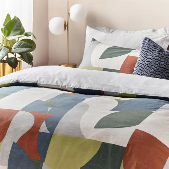 Hoem Siresa Reversible Duvet Cover and Pillowcase Set 3