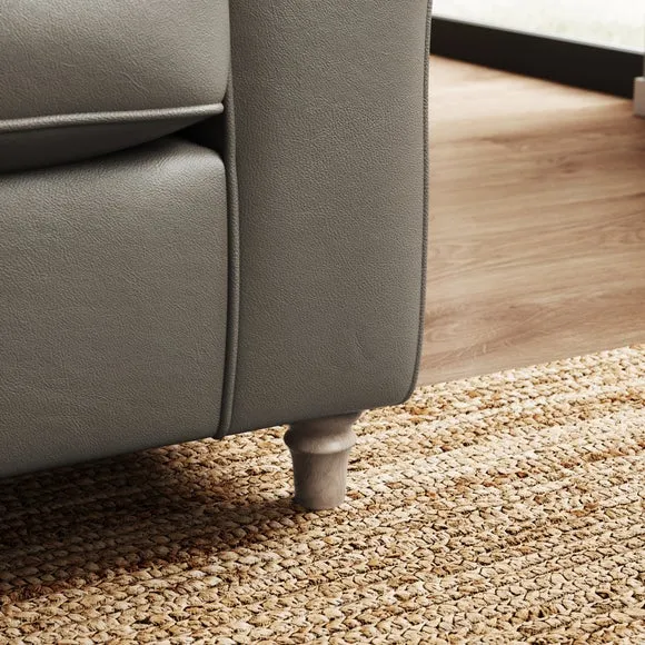 Flori Classic Leather Armchair 4