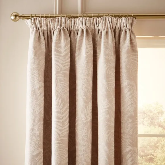 Churchgate Fern Pencil Pleat Curtains 1