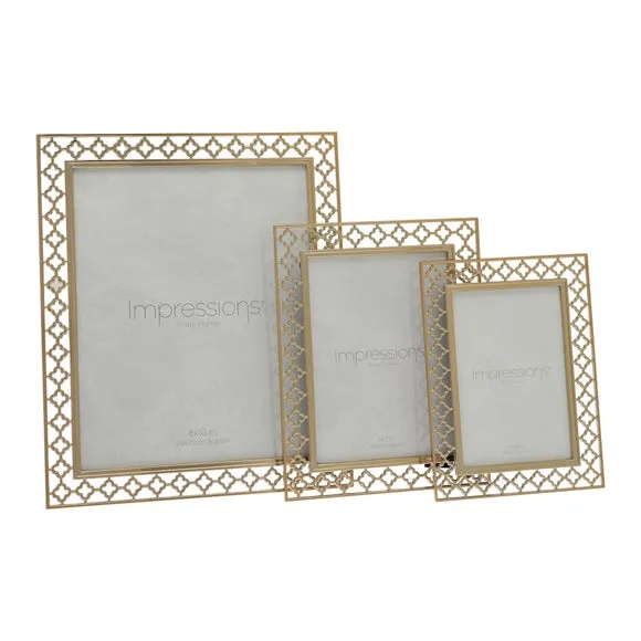 Impressions Lattice Cut Photo Frame 6