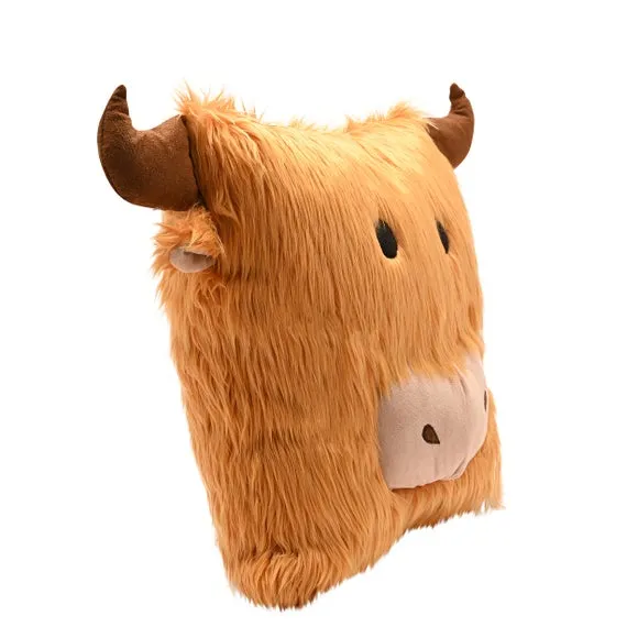 Country Living Highland Cow Square Cushion 4